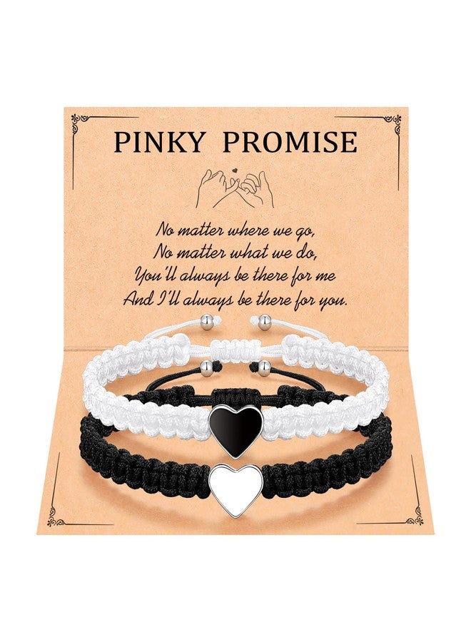 UPROMI Couples Bracelets Matching Stuff Long Distance Relationship Promise His Hers Christmas Valentines Sweetest I Love You Gifts for Him Her Boyfriend Girlfriend Women Men BF - Image 1
