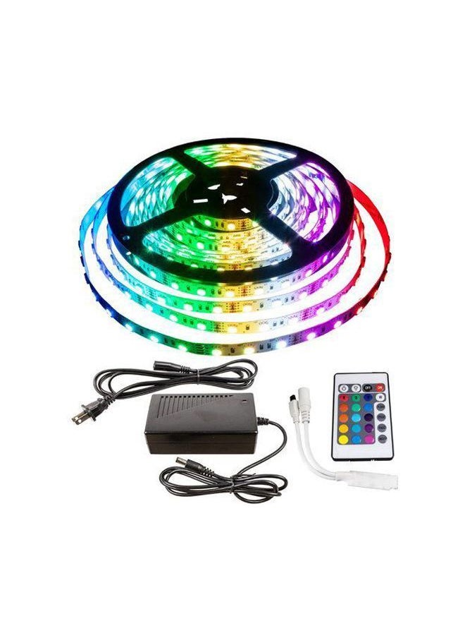 NIBEMINENT Colour Changing LED Strip Light With Remote Control Red/Green/Blue 14meter  - Image 1