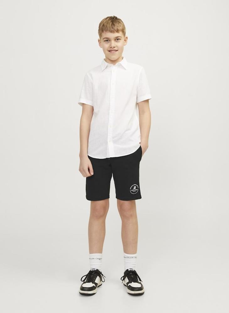 Jack & Jones Junior Kids Logo Sweat Shorts - Image 5
