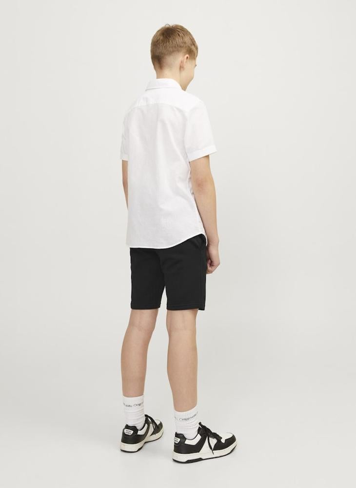Jack & Jones Junior Kids Logo Sweat Shorts - Image 2
