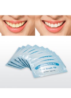 Y&D Ultra Hydrating Premium Teenage Wipes Oral Cleaning Brush Disposable Tooth Brush Finger Teeth Wipes 50 Pieces 100% Biodegradable Hypoallergenic 0% Plastic Sensitive Protect Water Wipe  - Image 1
