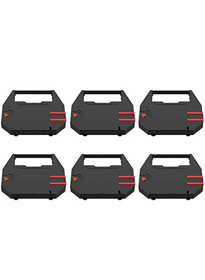 Bigger Compatible Correctable Typewriter Ribbons used with Adler Royal 600, DATAPRODUCTS R7310, NAKAJIMA AX, AE500-AE700, EW and WPT Series, WPT-150, WPT-160, 6 Packs - Image 1