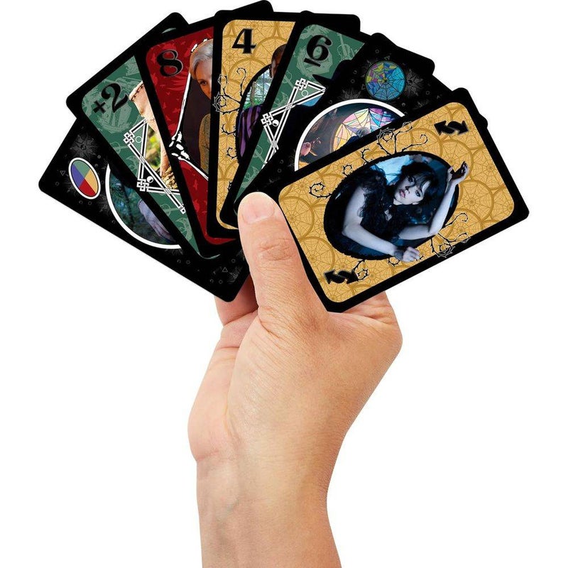 Mattel Games UNO Wednesday Card Game - Image 4