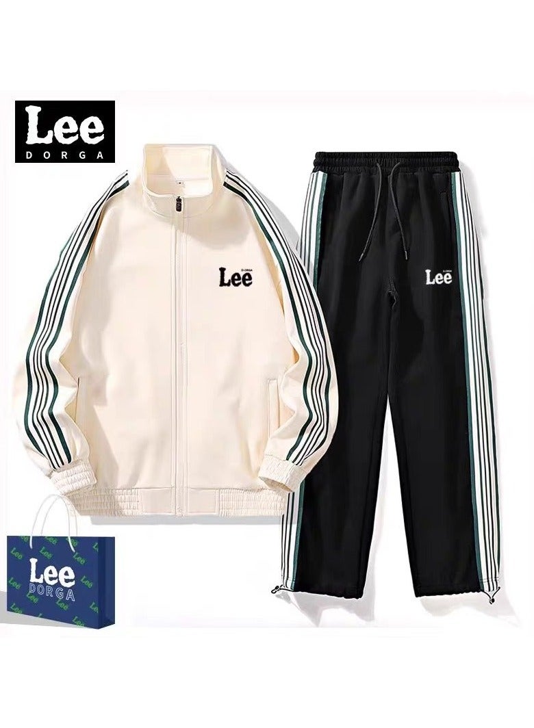 LEE Leisure Sports Suit Sweatshirt And Pants Two-piece Set 