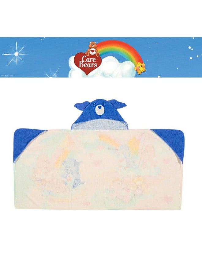 Franco Care Bears Retro Kids Super Soft Bath/Pool/Beach Soft Cotton Terry Hooded Towel Wrap, 24 in x 50 in, (Officially Licensed Product) By Franco - Image 5
