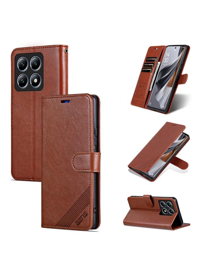 The Bros Case For Xiaomi 14T Sheepskin Texture Flip Leather Phone Case