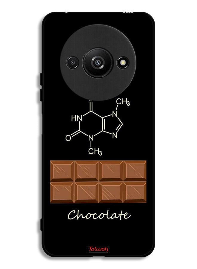 Tolwak Xiaomi Redmi A3 4G Protective Case Cover Chocolate - Image 1