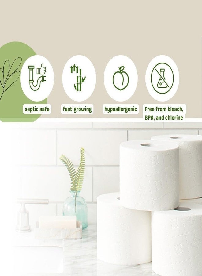 MAPPA 2 Ply Toilet Paper Rolls - Bulk Pack of 80 (120 Sheets/Roll, 9600 Total Sheets) | Soft Bathroom Tissue - Image 3