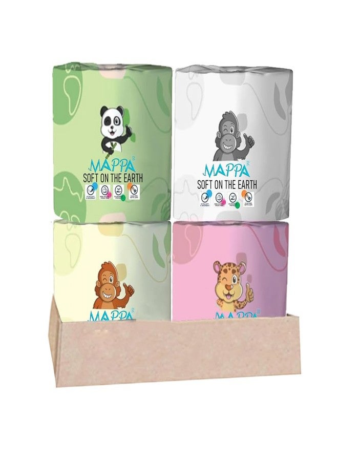 MAPPA 2 Ply Toilet Paper Rolls - Bulk Pack of 80 (120 Sheets/Roll, 9600 Total Sheets) | Soft Bathroom Tissue - Image 2