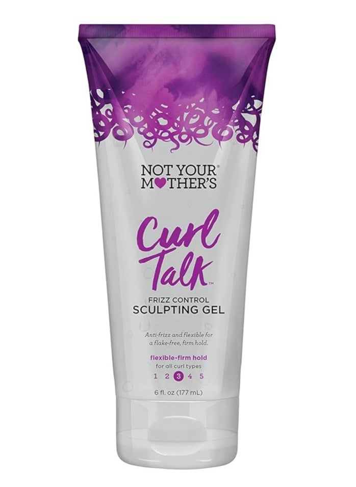 Not Your Mothers Not Your Mother's, Curl Talk®, Frizz Control Sculpting Gel, 6 fl oz (177 ml)  - Image 1