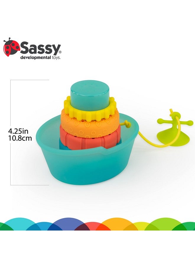 Sassy STACKIN' Ship TUB Toy - Image 4
