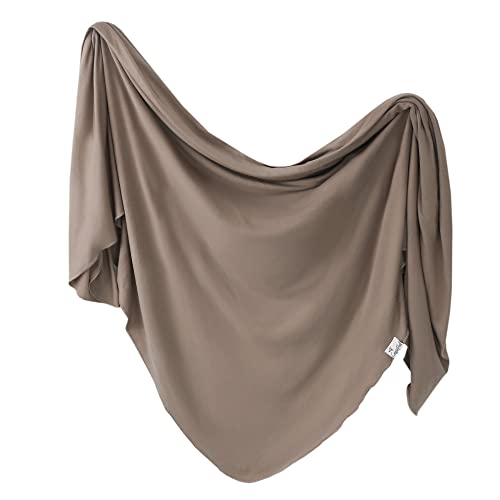 Copper Pearl Baby Swaddle Blanket - Premium Knit Baby Blanket, Large Soft Stretchy Receiving Blankets for Baby Boy and Girl, Swaddles for Newborn, Infant, and Toddler (Gobi) - Image 1