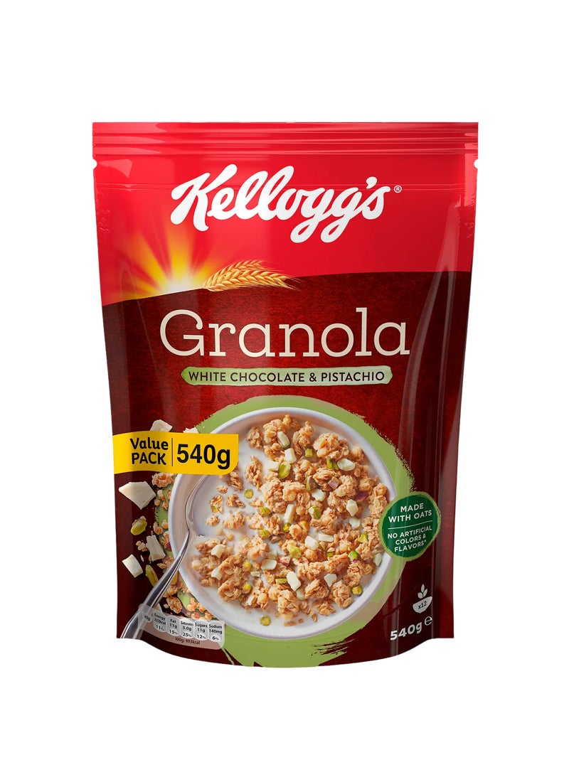 Kellogg's Granola White Chocolate And Pistachio - Image 1