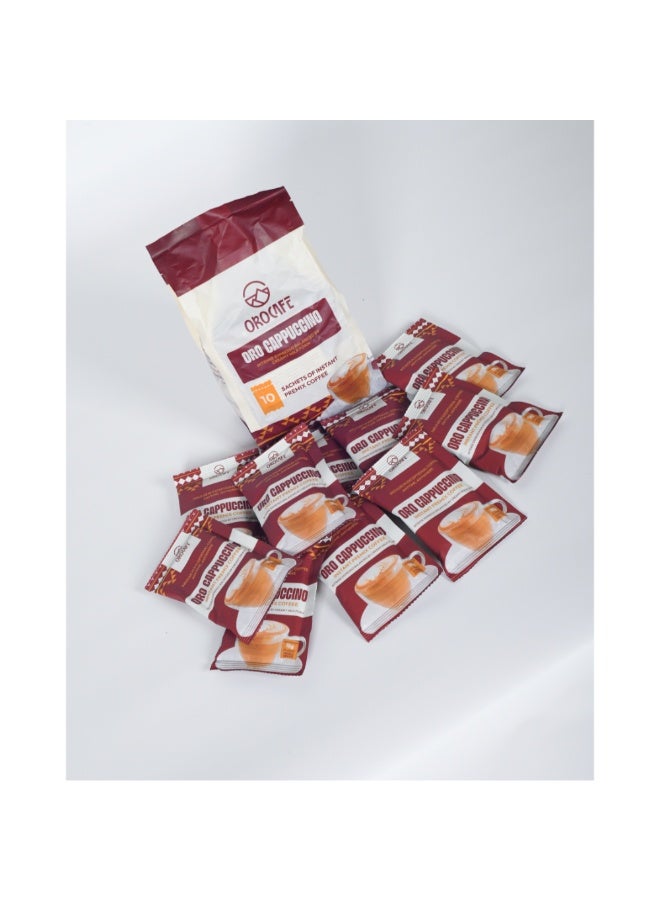 Orocafe Cappuccino Coffee Premix 10 Sachets (180g) – Creamy & Frothy Instant Cappuccino Mix, Single Uganda Origin - Image 3