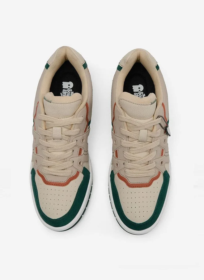 The Souled Store  The Souled Store Men Urban Blaze Colourblocked Low Top Sneakers  | Best Price UAE