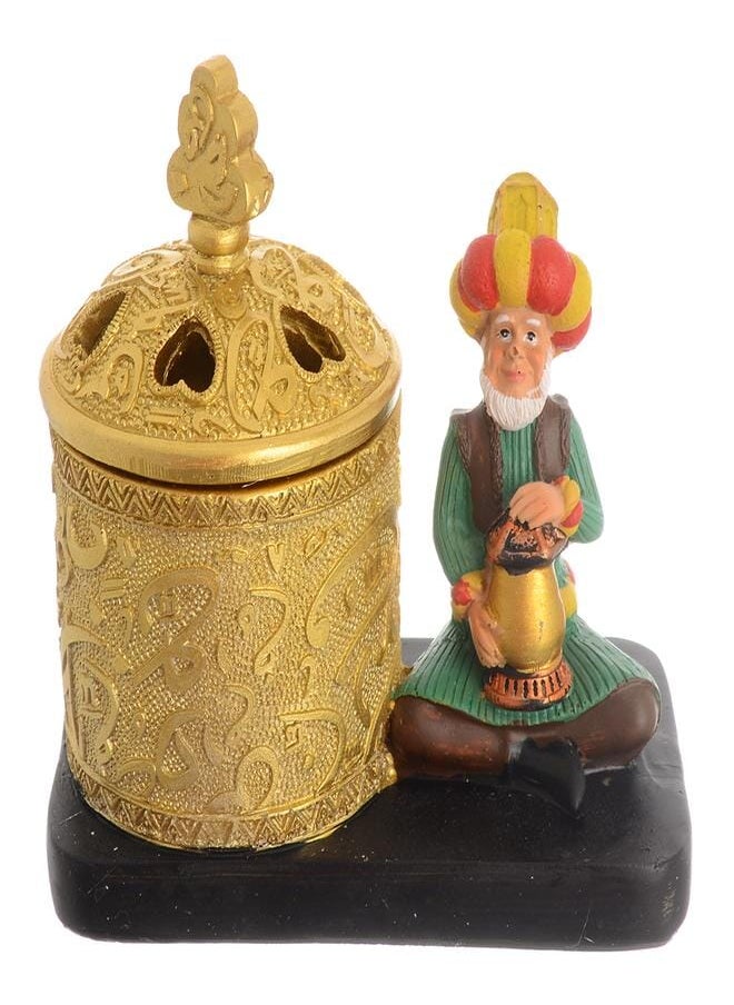 اخر العنقود تمثال شكل فنانيس العجوز مع مبخرة 