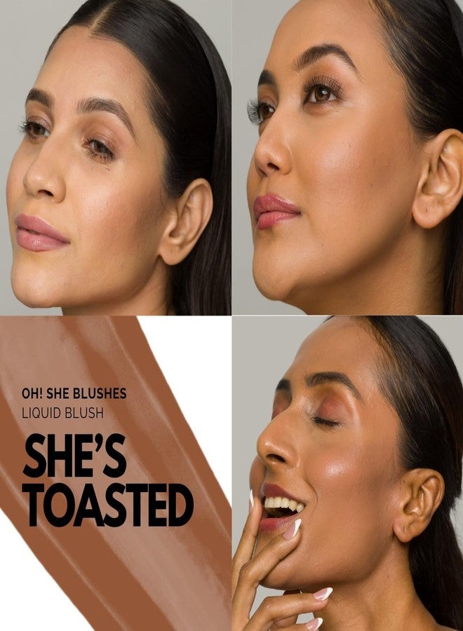 Iris Cosmetics IRIS Beauty Contour Duo | She’s Toasted Liquid Contour with Luminous HD Blending Brush | Lightweight, Buildable, Natural Definition & Sculpting Makeup for All Skin Tones - Image 3