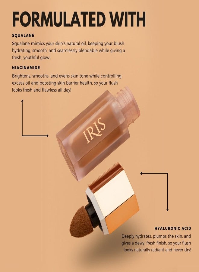 Iris Cosmetics IRIS Beauty Contour Duo | She’s Toasted Liquid Contour with Luminous HD Blending Brush | Lightweight, Buildable, Natural Definition & Sculpting Makeup for All Skin Tones - Image 5