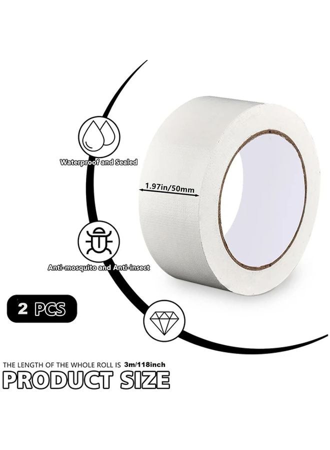 GF9 Style 2 Roll Window Insulation Film 1 97inch By 118inch Waterproof Windproof For Winter - Image 3