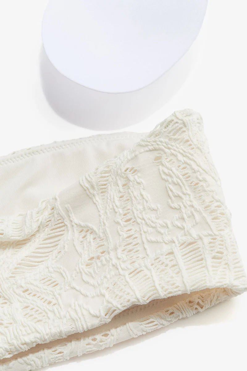 H&M Padded bandeau bikini top