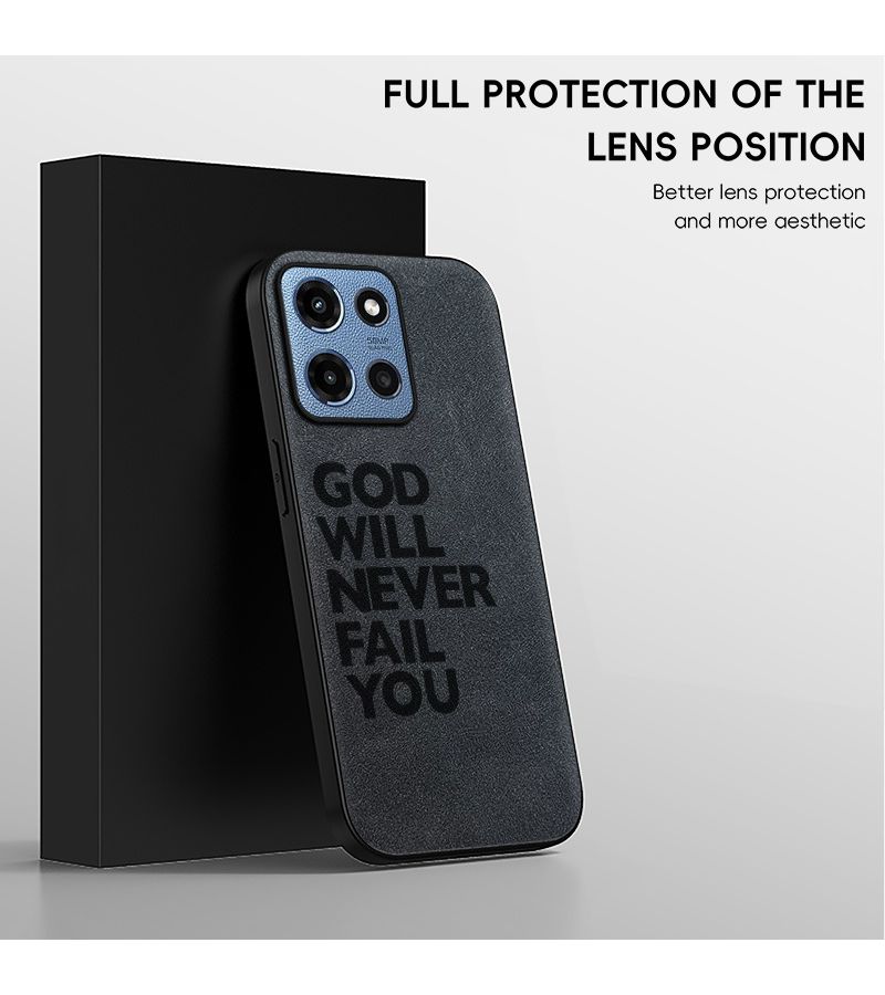 New Arrival Grey PU Leather Protective Case For Moto G Play 2024 High Quality - Image 2