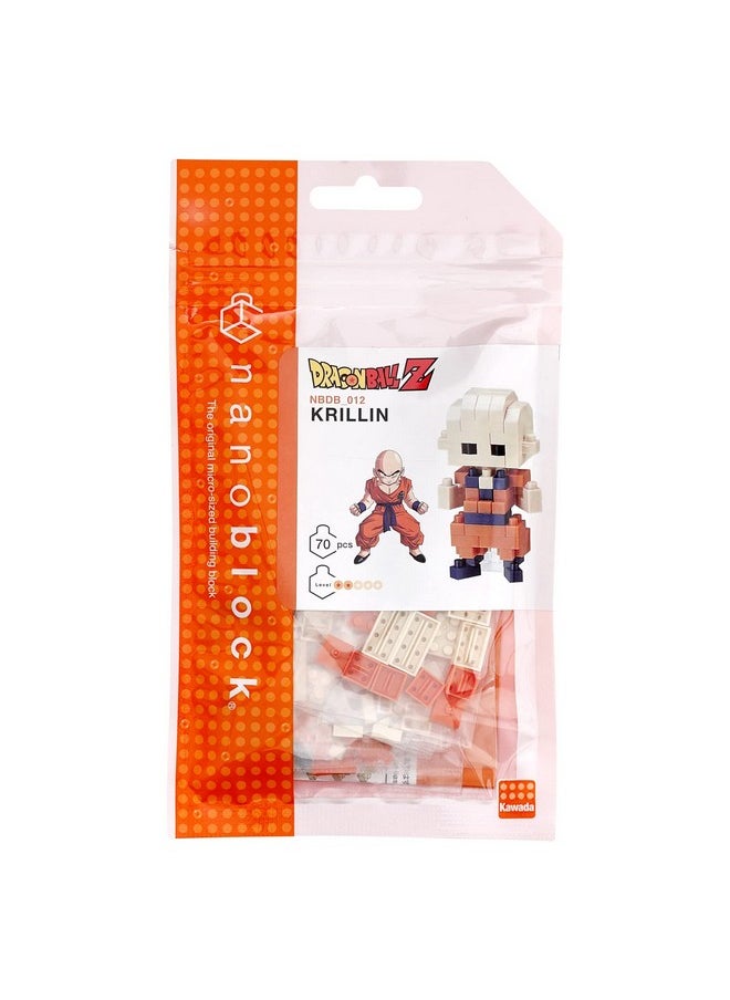 Nanoblock nanoblock - Dragon Ball Z - Krillin, Character Collection Series Building Kit  - Image 4