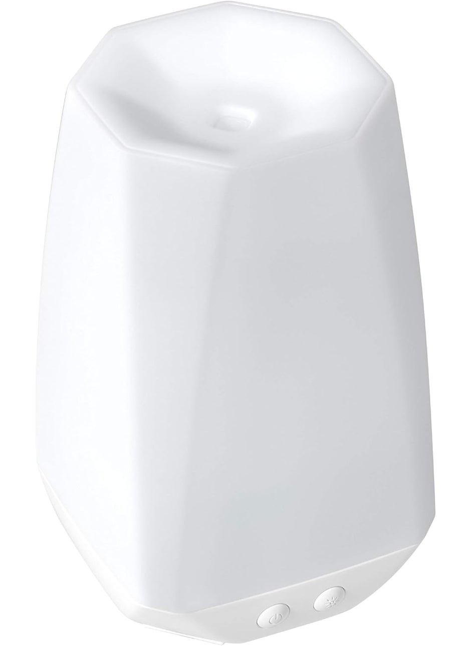 HoMedics HoMedics Connect Ultrasonic Aroma Diffuser White  140mL Humidifier with ColorChanging Light  Up To 65 Hours Continuous Runtime 13 Hours Intermittent Runtime 2Pack Essential Oil Starter Kit  - Image 1