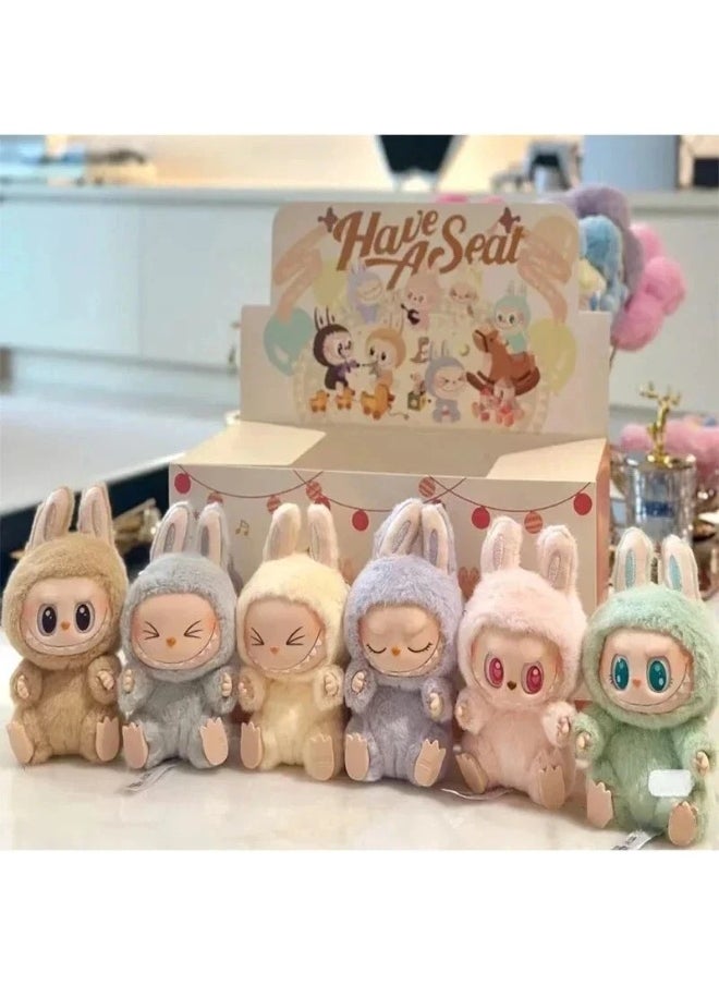 La-bu-bu MONSTERS Have a Seat Macaron Series Blind Box – 1 Box, Designer Collectible Multicolor Figure for Adults, Kids & Toy Collectors  - Image 4