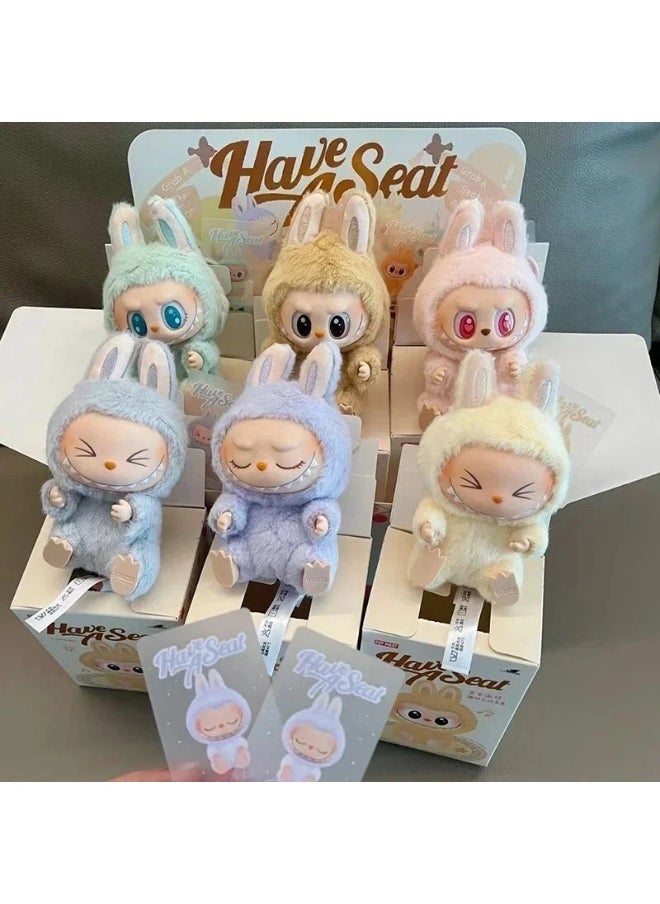 La-bu-bu MONSTERS Have a Seat Macaron Series Blind Box – 1 Box, Designer Collectible Multicolor Figure for Adults, Kids & Toy Collectors  - Image 5