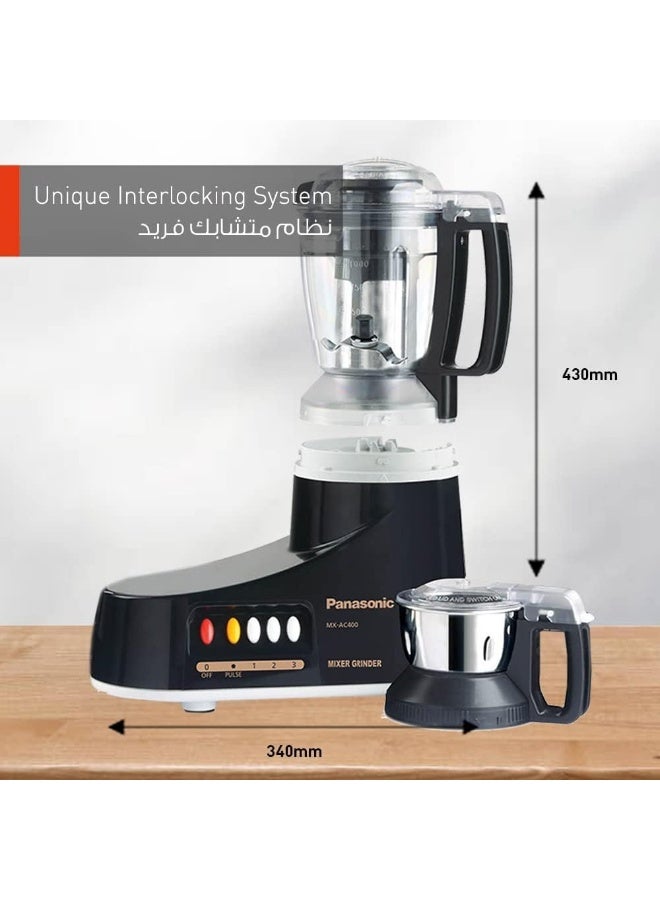 Panasonic 4-Jar Mixer And Grinde 1000 W MX-AC400 Black - Image 3