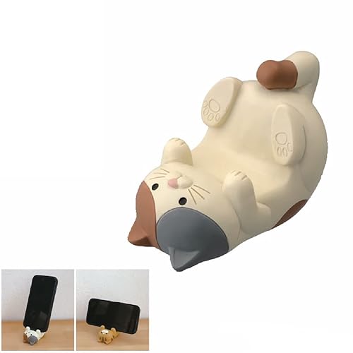 Suillty Cute Cat Animal Cell Phone Stand for Desk Smartphone Mobile Phone Holder Desk Stand Home Decoration Gift - Image 1