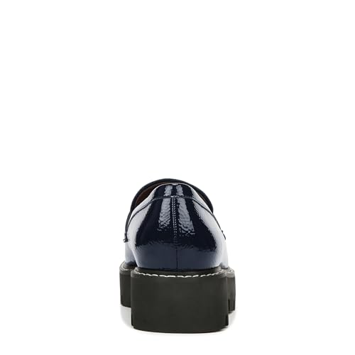 Franco Sarto Womens Balin Lug Sole Chunky Loafer, Midnight, 9.5 - Image 3