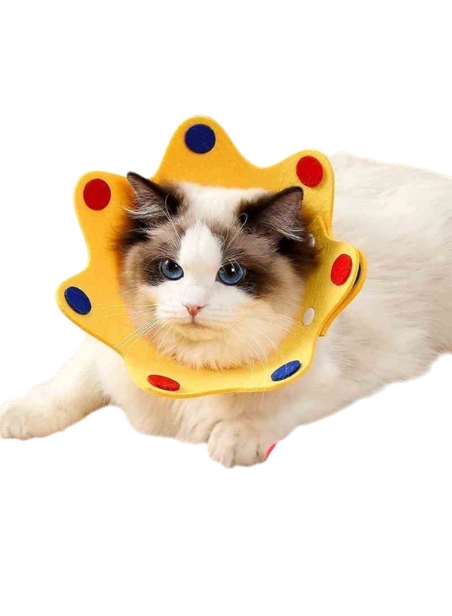 A.M sterilization collar Elizabethan collar cat anti-licking and anti-scratch head collar dog soft collar pet supplies - Image 1