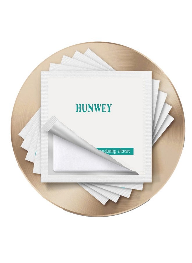 110Ct Hunwey المالحة مناديل تنظيف الوجه العين الجرح الرعاية اللاحقة مسحات غير معطرة للطفل الكبار السفر حزمة فردية - Image 4