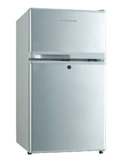 Double Door Refrigerator 2.8 F,  80 Litres - JSRF-89D - Silver,
