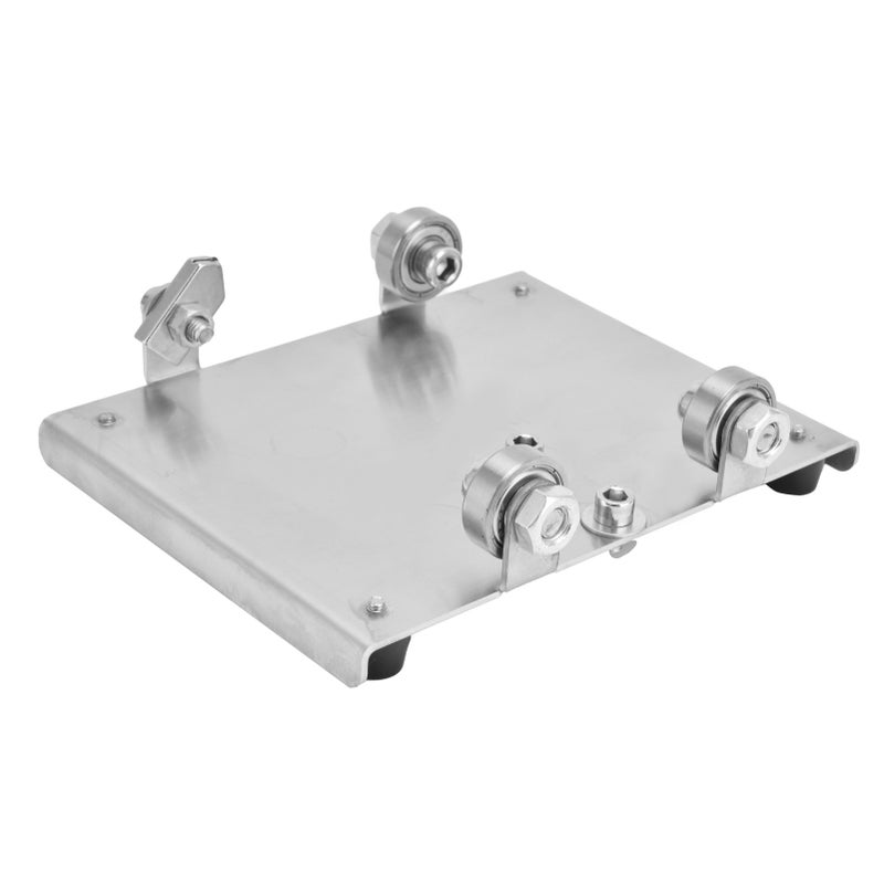 Glass Bottle Cutter: Diamond Cutter Head Stainless Steel Base - Non-slip Rubber Pad Metal Support Wheels Bottle Cutting Tool for DIY Home Decor Upcycling Craft Enthusiasts - Image 4