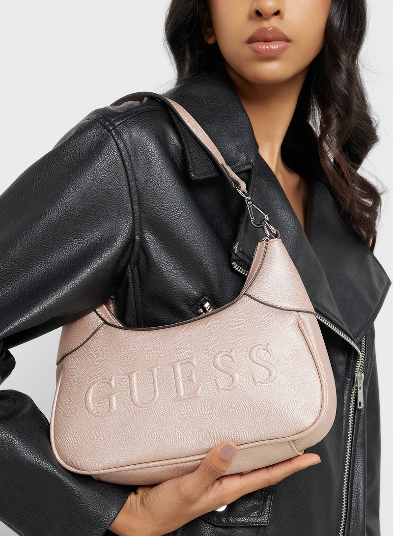GUESS Berkton Mini Top Zip Over Satchels