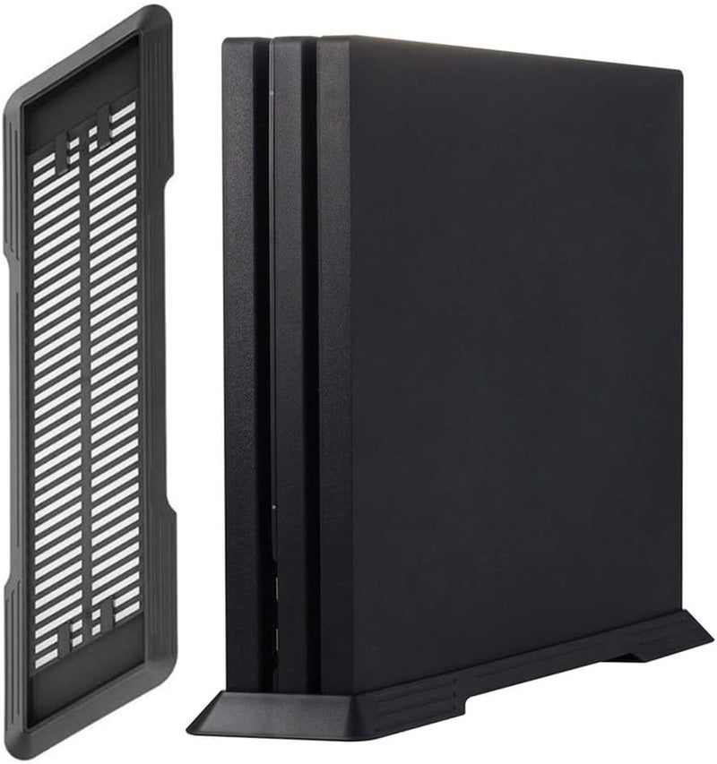 KlsyChry Vertical Stand for PS4 Pro PlayStation 4 Pro with Built-in Cooling Vents and Non-Slip Feet - Image 1