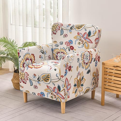 HAOYONG Banquet Armchair Slipcover Stretch Chair Covers 1Piece Armchair Sofa Covers Soft Arm Chair Cover Removable Washable Single Couch Covers Furniture Protector for Living Room - Image 3