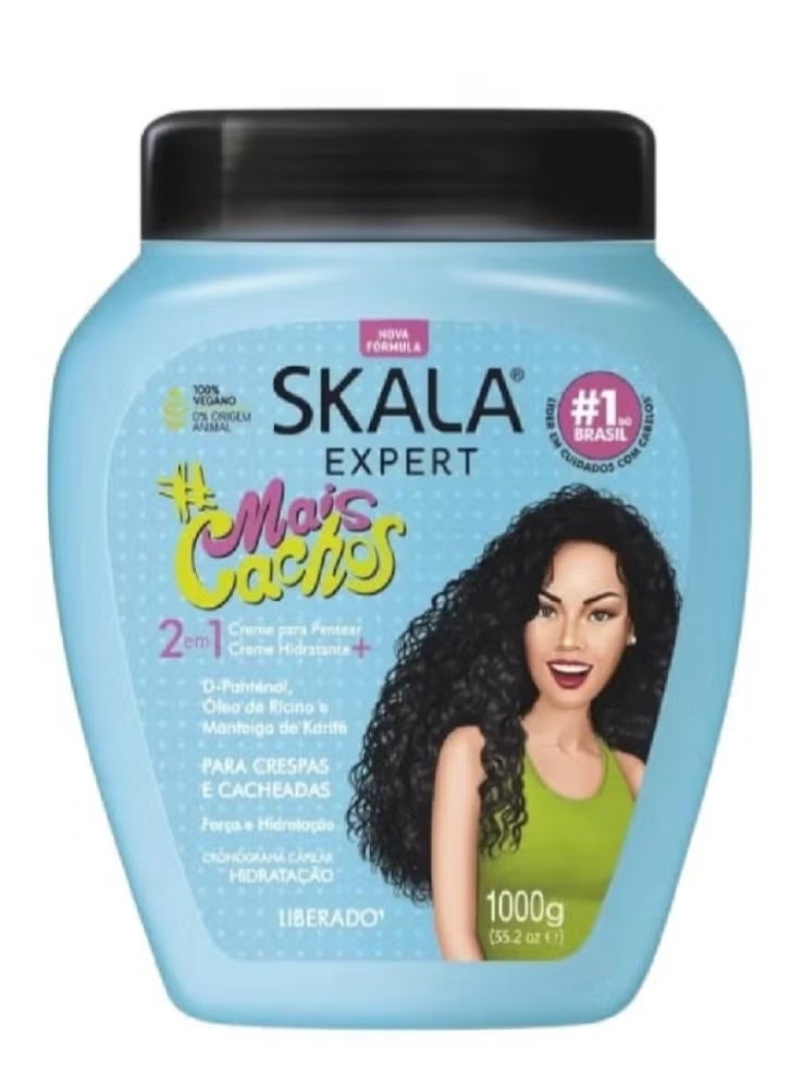 Skala Mais Cachos 2 in 1 Treatment Cream 1000g - Image 1