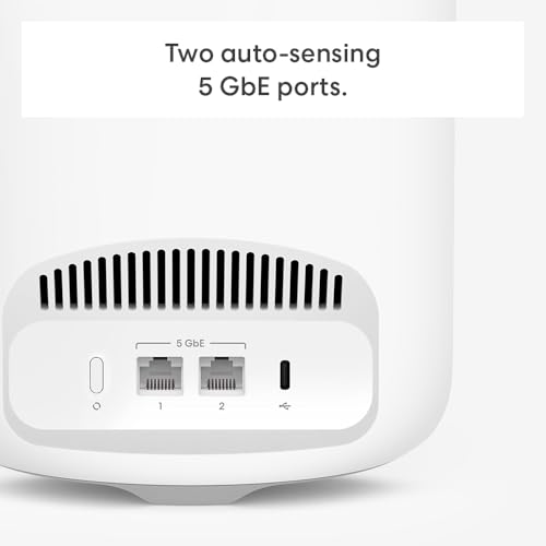 eero Amazon eero Pro 7 tri-band mesh Wi-Fi 7 router - Supports internet plans up to 5 Gbps, Coverage up to 2,000 sq. ft., 1-pack - Image 2