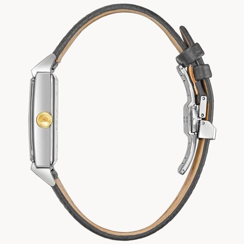 Bulova ساعة بولوفا للرجال فرانك سيناترا "طريقي" بحزام جلدي، لون فضي، الطراز: 98A261 - Image 2