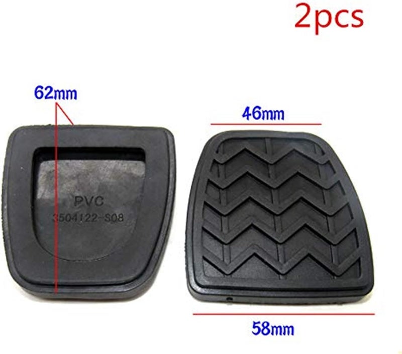 Wivplex Clutch Brake Pedal Pad Set for Toyota and Scion - Image 5