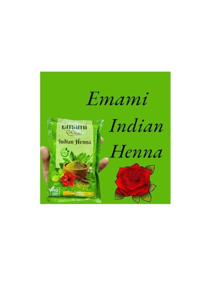 إمامي حنة هندية ذهبية 120 جرام - Image 3