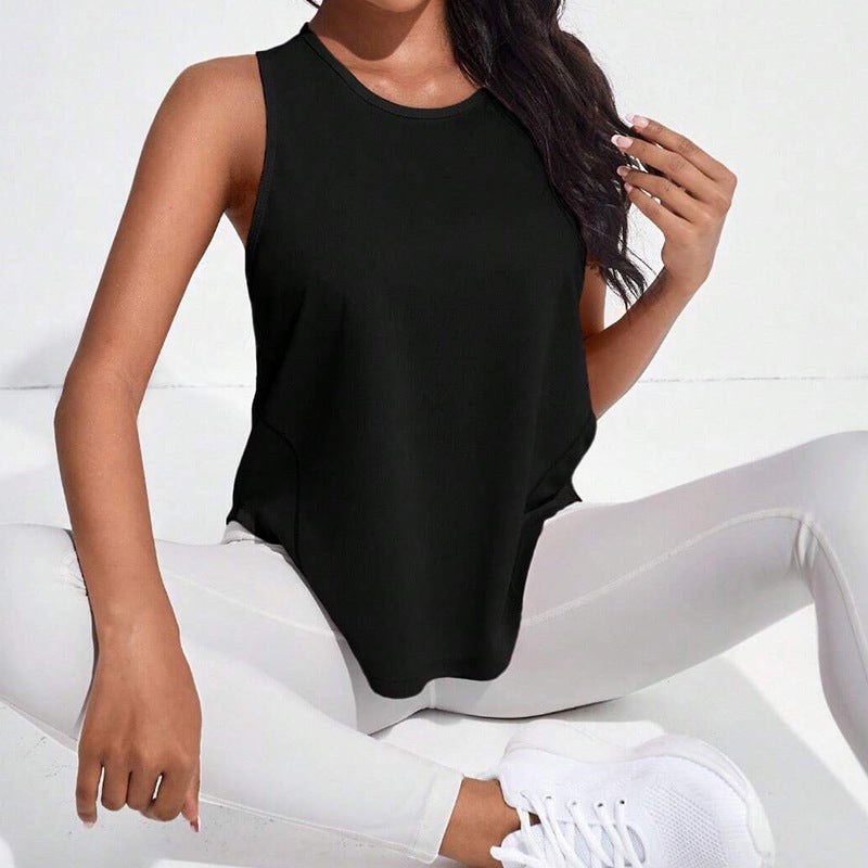 Women's Yoga Set: Racerback Tank Top & Leggings, Quick Dry Breathable - Image 3