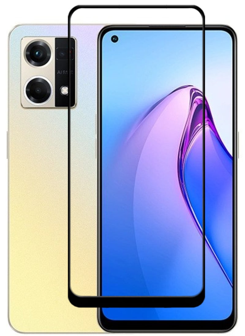 ACLIX Antistatic ESD Dustproof Premium Quality High Definition Tempered Glass Screen Protector Designed For Oppo Reno8 4G - Image 1