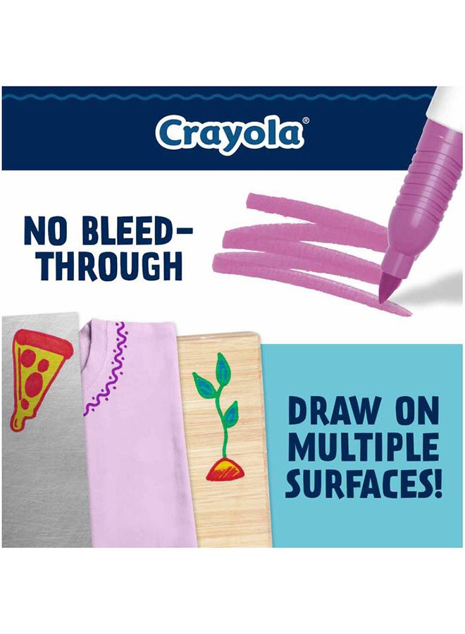 Crayola 12 Ct Fine Point Doodle Markers - Image 4
