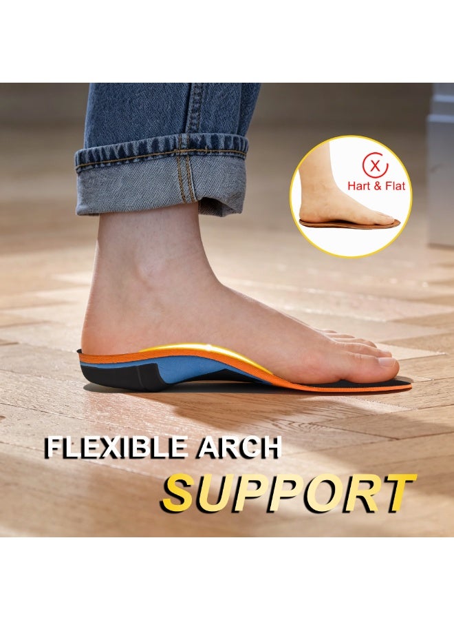 ORIGFIT Arch Support Insoles for Men and Women - Sports Inserts with Cushion and Shock Absorption - Heavy Duty Shoe Insert for Plantar Fasciitis, Flat Feet, Heel Pain, Overpronation, Running, Walking and Standing All Day - Image 4