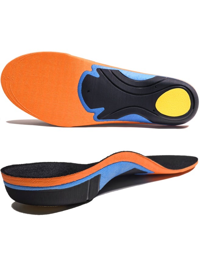 ORIGFIT Arch Support Insoles for Men and Women - Sports Inserts with Cushion and Shock Absorption - Heavy Duty Shoe Insert for Plantar Fasciitis, Flat Feet, Heel Pain, Overpronation, Running, Walking and Standing All Day - Image 1