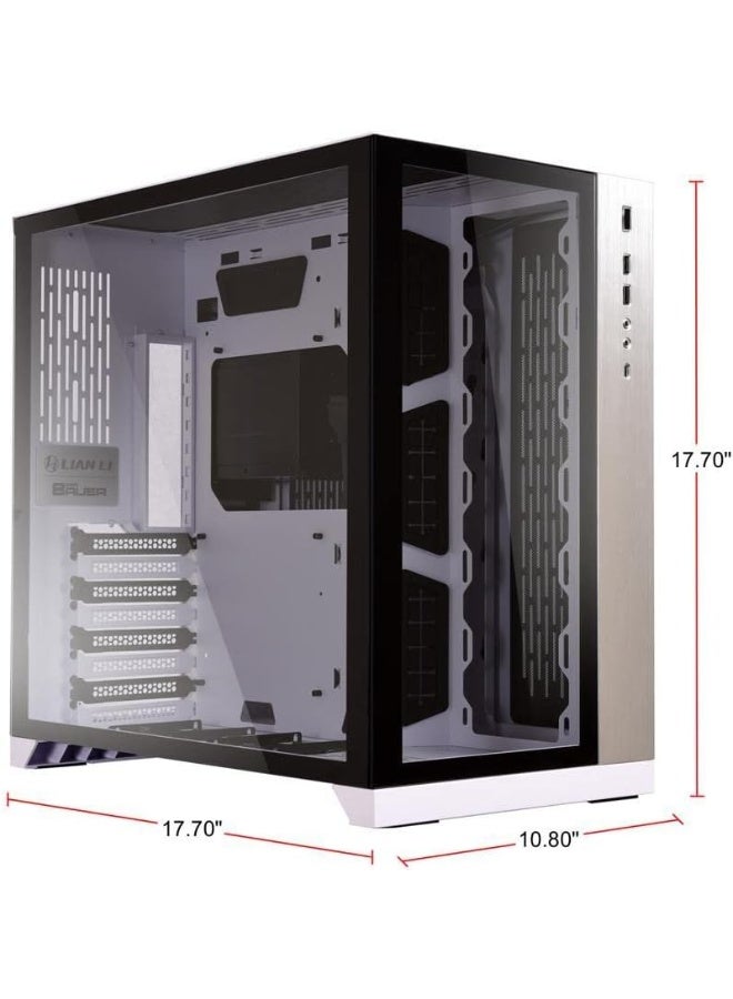 Lian Li Pc-O11Dw 011 Dynamic Tempered Glass Gaming Computer Case - White - Image 5